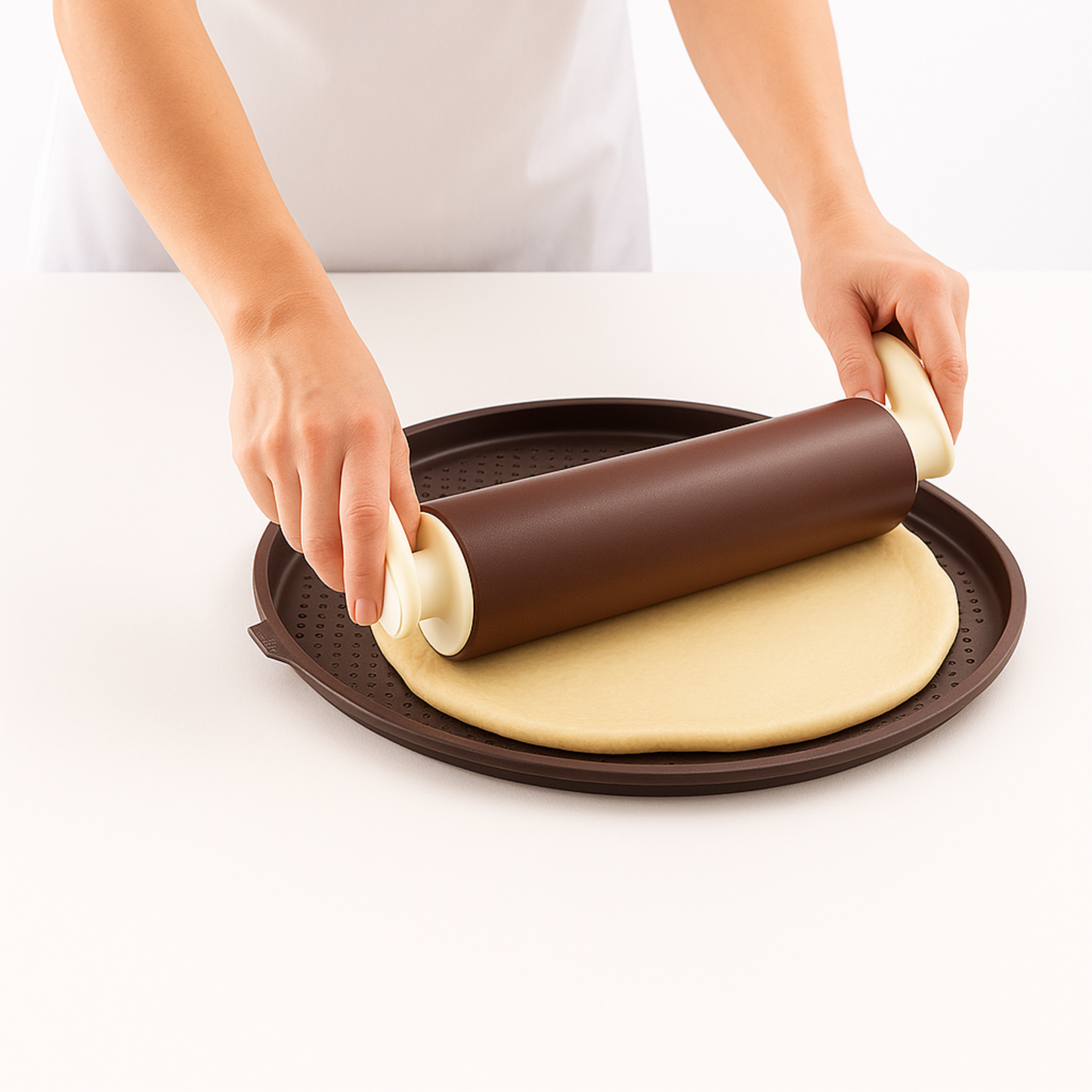 Round Pizza Mat Crunchy - Lékué