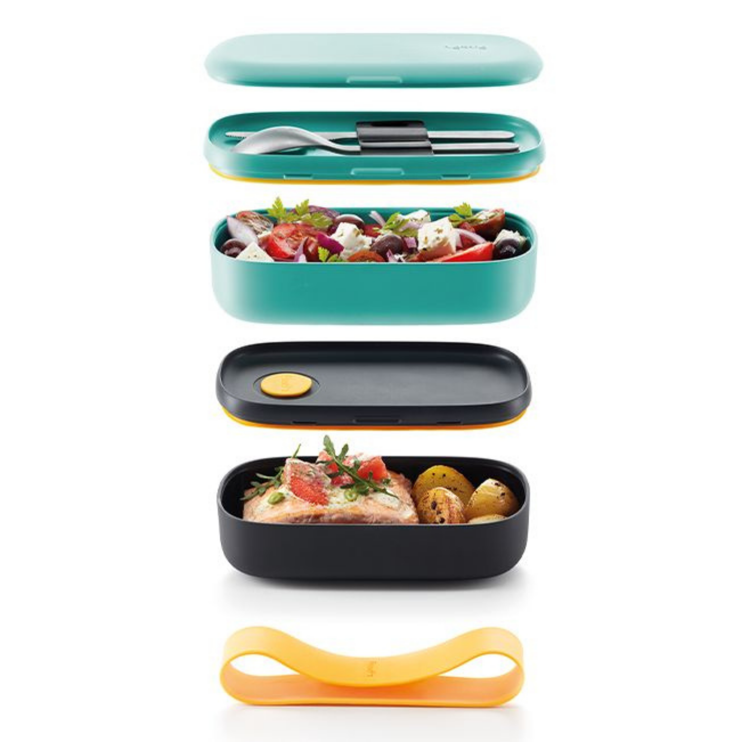 LunchBox To Go - Turquesa - Lékué