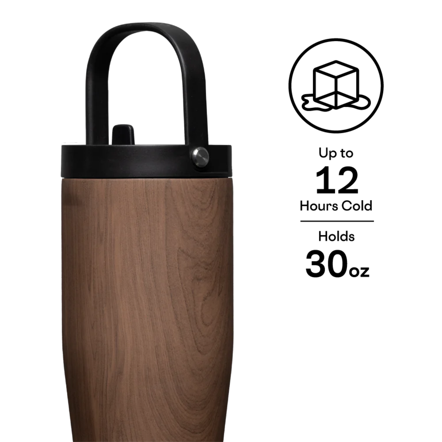 GO CUP XL (30oz) - WALNUT WOOD