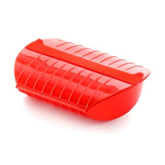 Estuche de Vapor (3-4 personas) Con Bandeja - Rojo