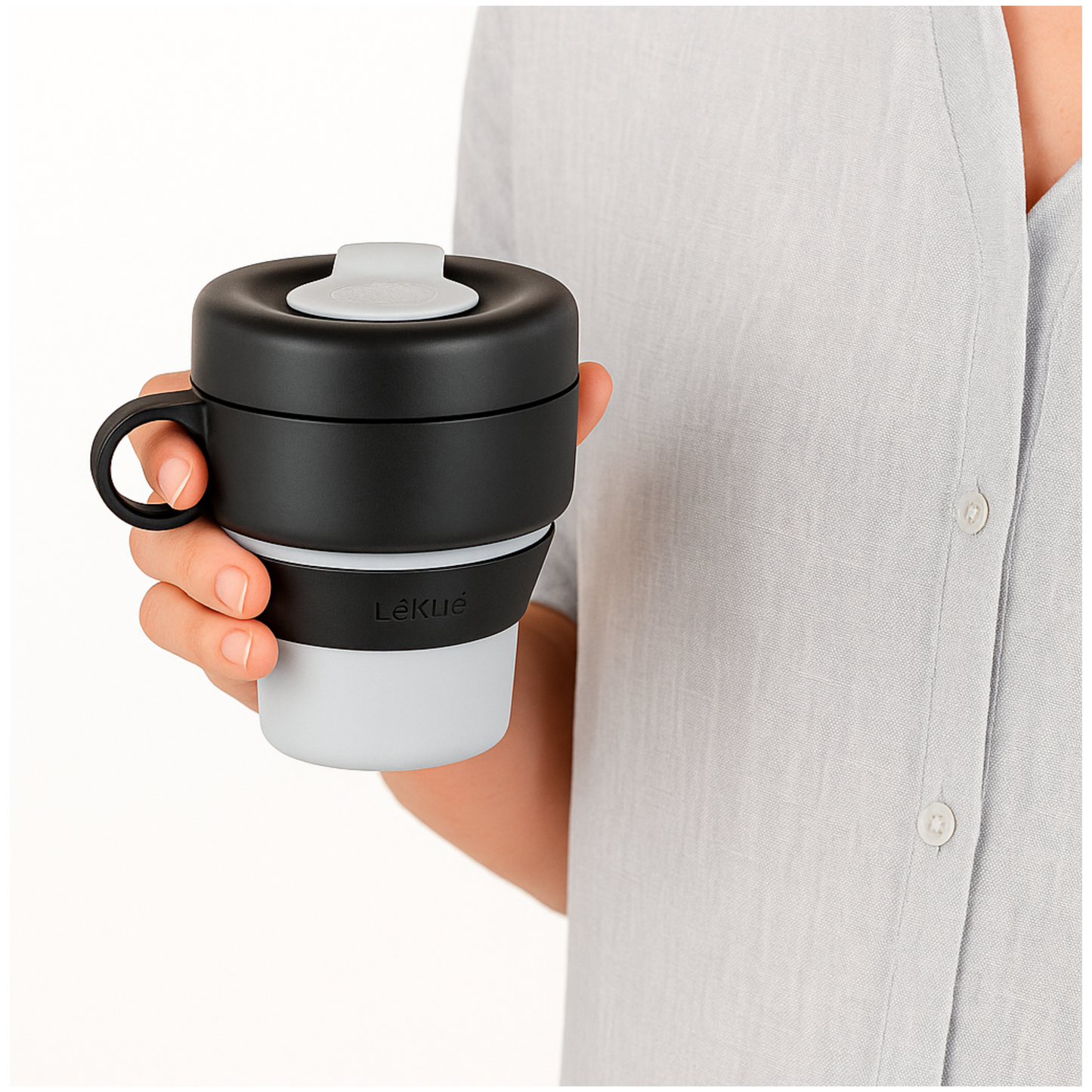 Mug To Go - Gris - Lékué