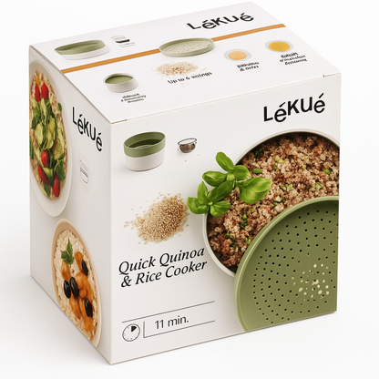 Quick Quinoa & Rice Cooker - Lékué