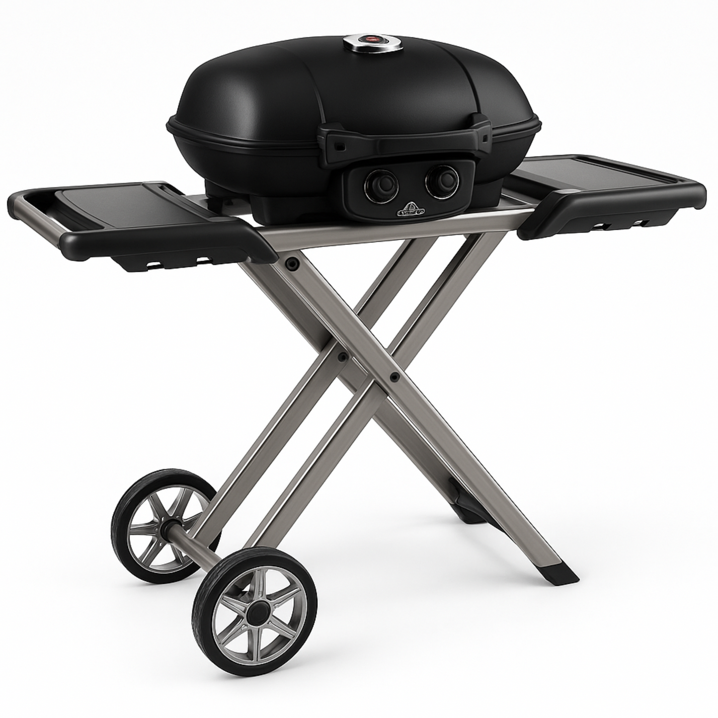 Parrilla Portátil a Gas TravelQ™ 285X con Carrito Tipo Tijera – Napoleon (Negro)