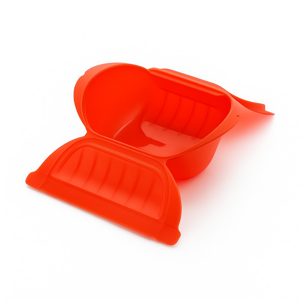 Estuche de Vapor hondo (3-4 Personas) - Rojo