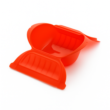Estuche de Vapor hondo (3-4 Personas) - Rojo