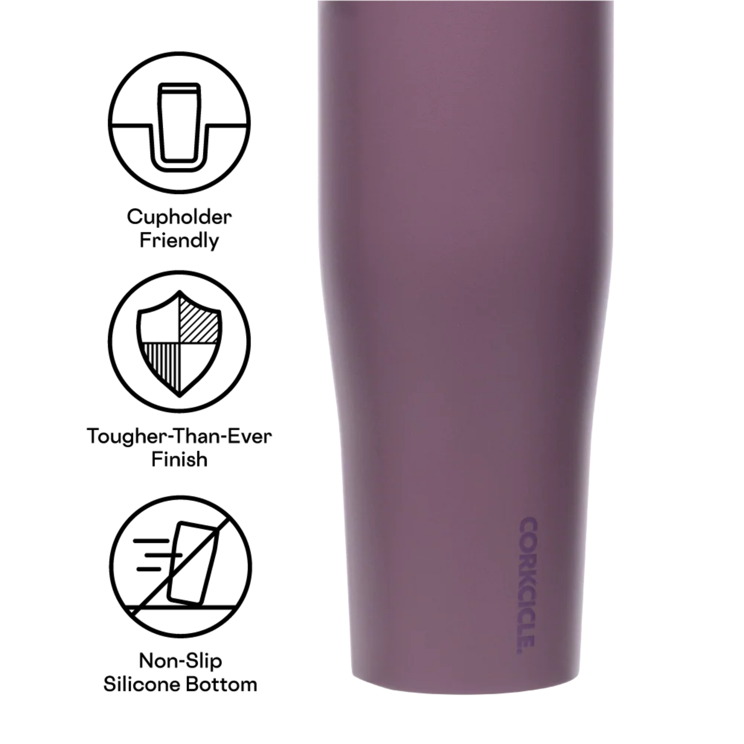 GO CUP XL (30oz) - MAUVE