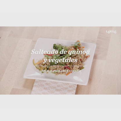 Quick Quinoa & Rice Cooker - Lékué