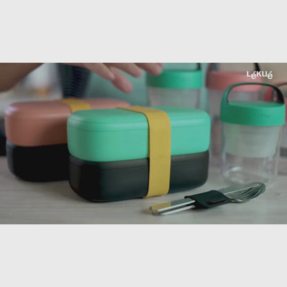 LunchBox To Go - Turquesa - Lékué
