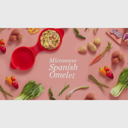 Microwave Spanish Omelette - Lékué